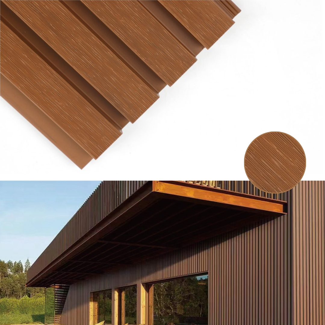 Lambrin WPC para Paredes Exterior - 5 Piezas por caja / Cubre 3.19 m2